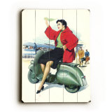 Italian Vespa Piaggio Girl