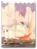 SS Lurline  Outrigger Greeting