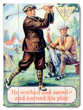 Motivational Work and Save Golf