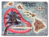 The Islands of Hawaii Map