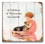 Girl & Dog - Lifetime of Memories