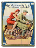 Vintage Motorcycle Art