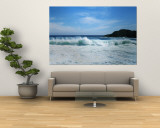 Crashing Waves at Isla Navadad Resort in Manzanillo  Colima  Mexico