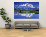 Alaska Range  Denali National Park  Alaska  USA