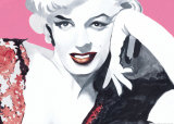 Marilyn Study with Dress
