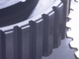 Interlocking Industrial Silver Metal Gears