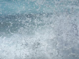 Close-Up of Refreshing Water Splashing and Foaming
