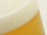 Close Up of a Frosty Cold Glass of Beer