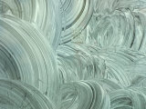 Swirled White Painted Textured Background