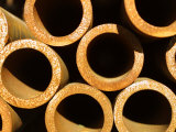 Pile of Rustic Metal Pipes