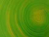 Green Background with Circular Striations