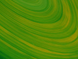 Green Background with Circular Striations