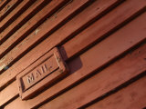 View of a Wall with a Mail Slot in New Orleans  Louisiana