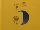 Faded Number 5 on Yellow