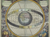 Historic and Antique Map with Illustrations