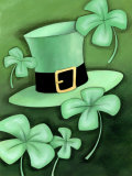 Saint Patrick's Day Shamrocks by Hat