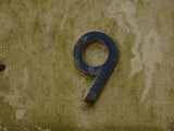 Weathered Number Nine