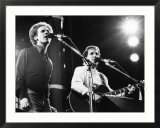 On Stage Art Garfunkel and Paul Simon at Wembley June 1982