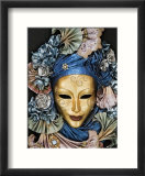 Venetian Paper Mache Mask Worn for Carnivals and Festive Occasions  Venice  Italy