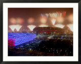 Beijing Olympics Opening Ceremony  Bird's Nest and Water Cube  Beijing  China