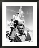 Stuntman Evel Knievel at Snake River Canyon Idaho