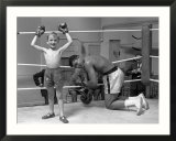 Cassius Clay aka Muhammad Ali During Training For Heavyweight Title Fight Against Henry Cooper