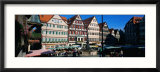 Farmers Market in the Central Market  Tubingen  Baden-Wurttemberg  Germany