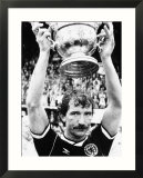 1989 Graeme Souness Rangers and Scotland Football Player with Sir Stanley Rous Trophy
