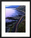 Paekakariki Road along the Kapiti Coast  Wellington  New Zealand