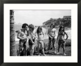 Aussie Metal Band AC/DC at the Seaside in Rio