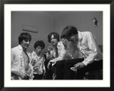 The Kinks Pop Group Relaxing in Their Dressing Room Before a Concert September1964