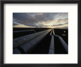 Pipes in the Prudhoe Bay Oil Field  Alaska