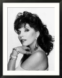 Joan Collins Actress Stars in Dynasty  October 1988