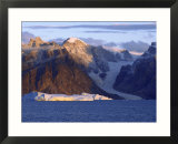 Mountains  Icebergs and Glaciers at Bjorn Oer Mountains  Scoresby Sund