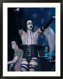 Singer Marilyn Manson on Stage at the Gig on the Green Festival at Glasgow Green