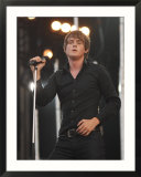 Tom Chaplin of Keane on Stage at the 2007 Isle of Wight Festival