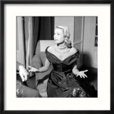 Grace Kelly During Interview with Daily Mirror Reporter Donald Zec at the 1955 Cannes Film Festival