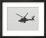 Apache Helicopters in Flight