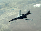 US Air Force B-1B Lancer on a Combat Patrol over Afghanistan