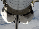 Aft Portion of the Space Shuttle Endeavour  November 27  2008