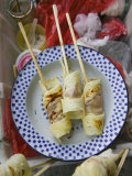 Rolled Pancake Snacks  Chinese Street Food  Old Town  Dali  Yunnan Province  China