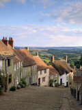 Gold Hill  Shaftesbury  Dorset  England  UK