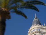 Cannes  Boulevard De La Croisette  Carlton Hotel  Provence-Alpes-Cote D'Azur  France