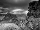 Hadrians Wall  Northumberland  UK