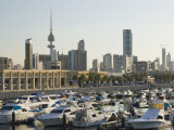 Kuwait City and Sharq Souk Marina  Kuwait