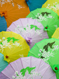 Souvenir Paper Umbrellas  Mingshan  Fengdu Ghost City  Fengdu  Yangtze River  Chongqing  China