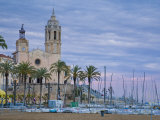 Sitges  Sant Bartomeu I Santa Tecla Church  Catalonia  Spain