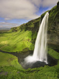 Seljalandfoss Waterfall  South Coast  Iceland