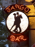 Tango Bar Sign  Buenos Aires  Argentina