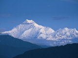 Kangchendzonga Range  View of Kanchenjunga  Ganesh Tok Viewpoint  Gangtok  Sikkim  India